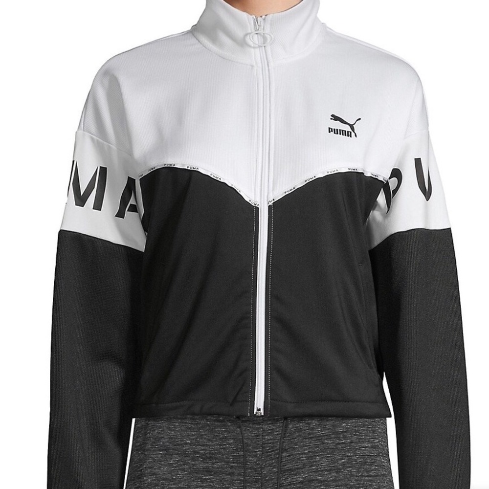 PUMA lightweight track jacket size large